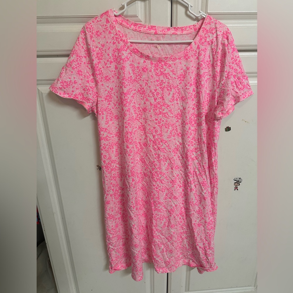 Lilly Pulitzer Pink Patterned Dress